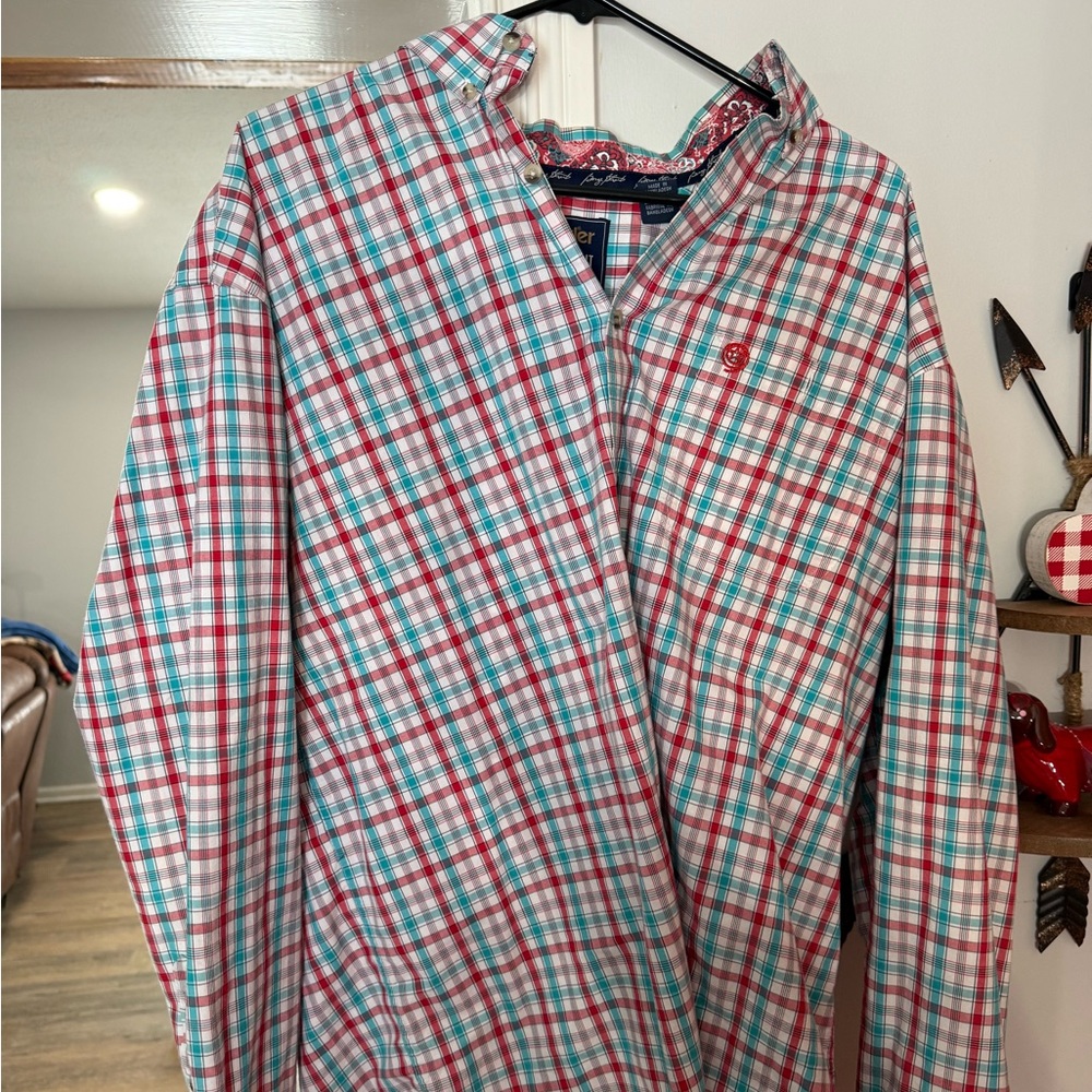 Wrangler George straight button up